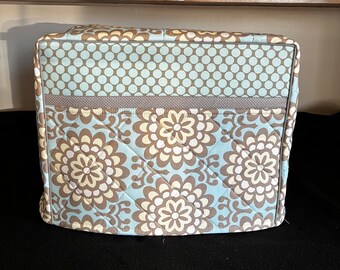 READY To SHiP-) Lindy---Handmade Sewing Machine Cover--- 15.25" x 6.75" x 12.5" tall