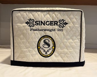 READY To SHIP --Featherweight Singer 221 Sewing machine Cover