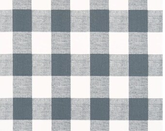 Schiefergrauer Baumwollstoff,Premier Prints Anderson Gunmetal Twill Fabric Material, 135 cm breit, wird als lose Ware verkauft