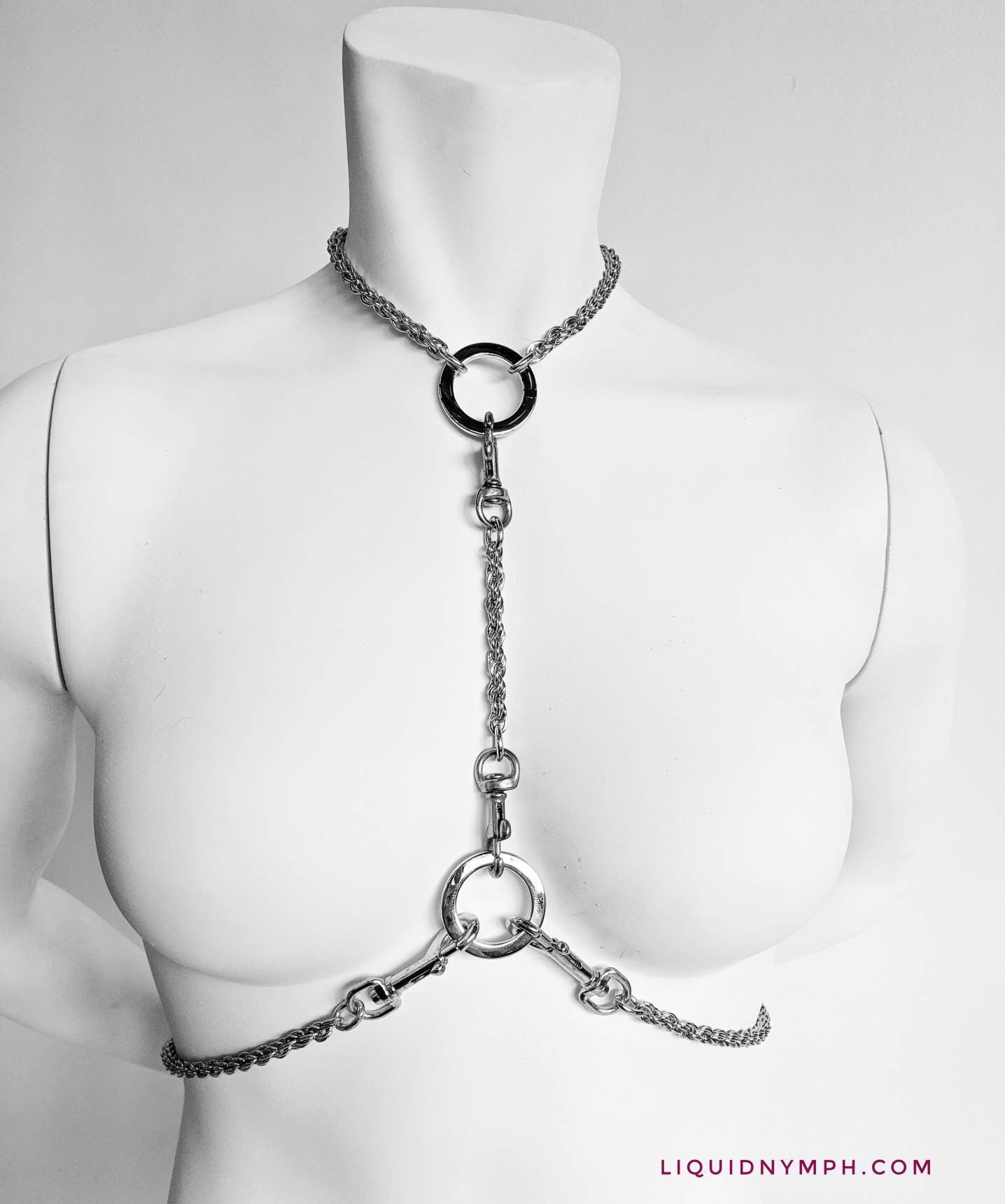 Bondage Body Chain – Seeress Silver