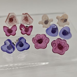 Ghost Stud Earrings