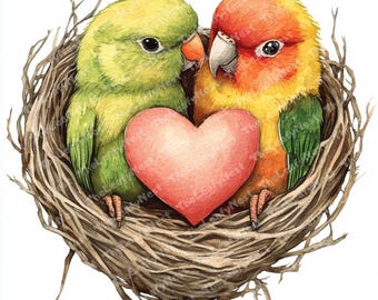 18 cliparts d'amour | Clipart imprimable | Téléchargement numérique | Utilisation commerciale illimitée | Créations en papier