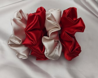 Luxury Satin Scrunchie | Soft, Smooth, Gentle on Hair | Elegant & Stylish Hair Accessory / Srunchies Satin / Scrunchie / handmade Scrunchies