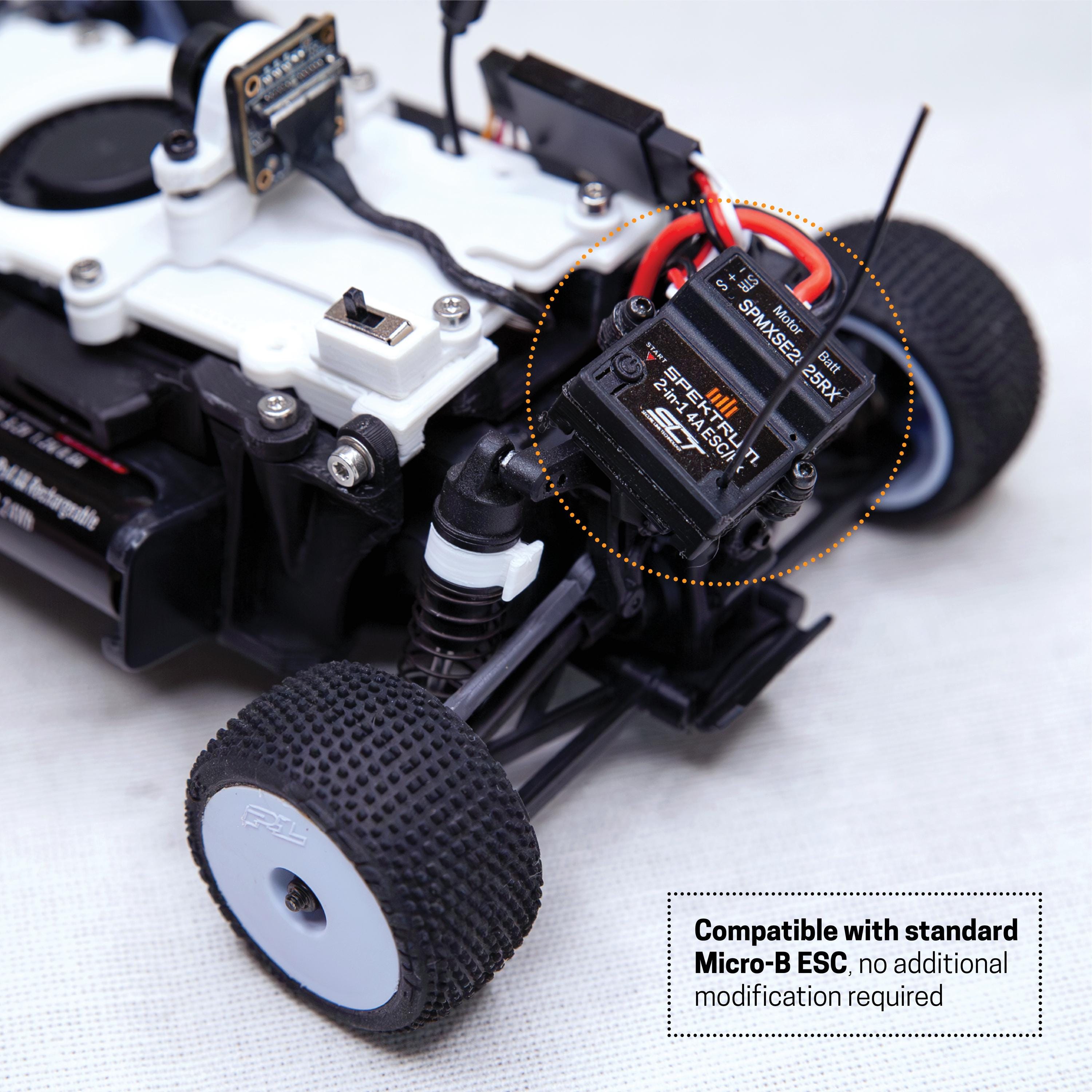 3D Printed FPV Conversion Kit for Losi Micro B – DIY RC Car Upgrade Set ...