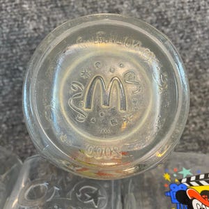 Vintage Set of 5 Mcdonalds Disney Mickey Mouse Magic Glass Tumblers Rare 2000 image 5