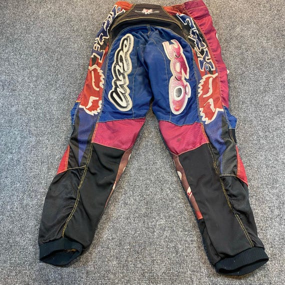 Vintage 90s Fox Racing 360 Motocross Pants Size 2… - image 3