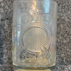 Vintage Set of 5 Mcdonalds Disney Mickey Mouse Magic Glass Tumblers Rare 2000 image 11