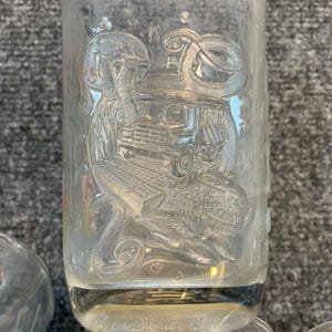 Vintage Set of 5 Mcdonalds Disney Mickey Mouse Magic Glass Tumblers Rare 2000 image 7