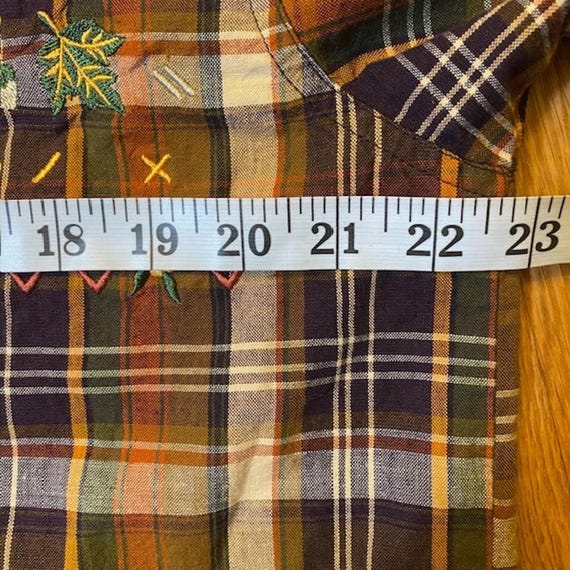 Vintage 90s Cottage Rustic Basic Editions Embroid… - image 6