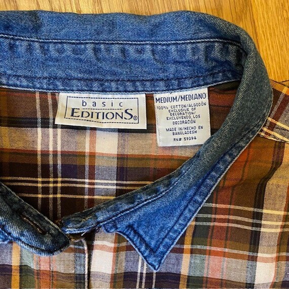 Vintage 90s Cottage Rustic Basic Editions Embroid… - image 2