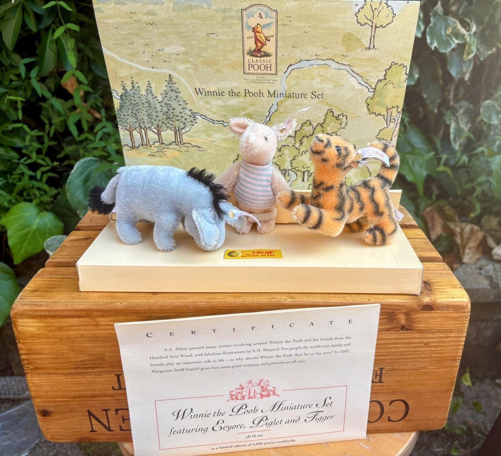 Steiff Winnie the Pooh - Etsy UK