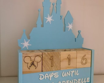 Frozen Countdown • Visiting Arendelle Edition • Disneyland Paris 2026 • Personalizable Disney Trip Countdown • DLP Frozen Land Opening