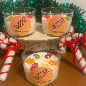 Handmade scented candles