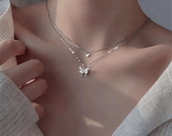 ハート ペンダント ネックレス レディース