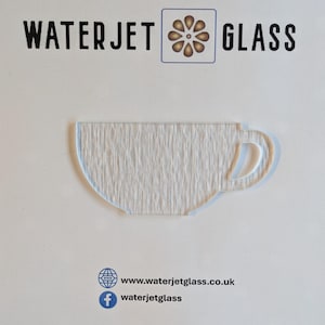 Theekop voorgesneden glasvorm voor glasfusing