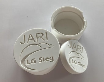 Personalisierte Anlaufmarkierung aus dem 3D-Drucker für Weitsprung, Hochsprung und weitere leichtathletische Disziplinen, Einzeldose