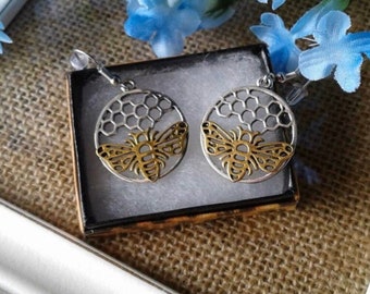 Bumblebee Earrings