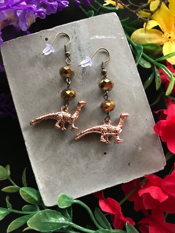 Dinosaur Earrings Etsy