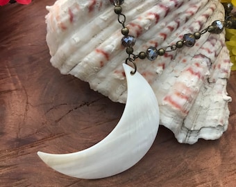 Crescent Moon Necklace