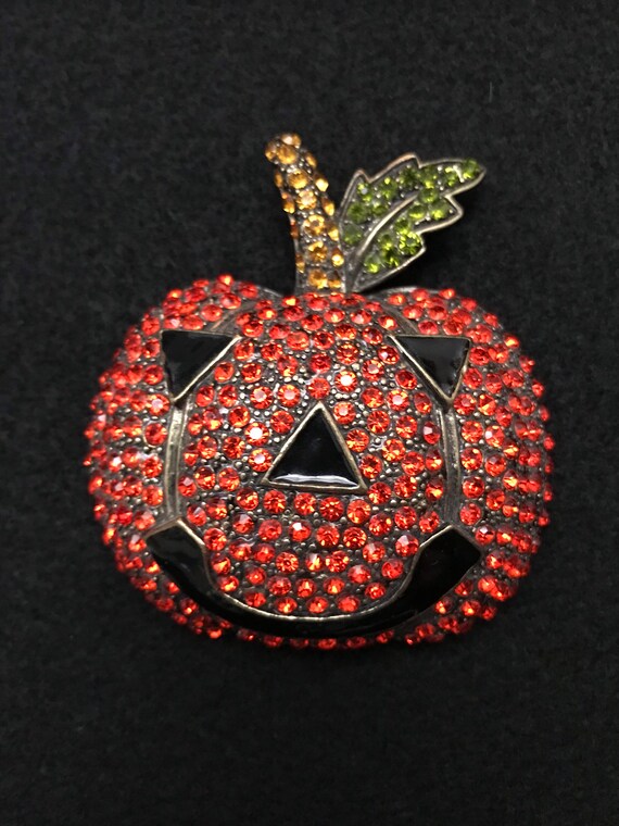 Large Pumpkin Brooch - image 5