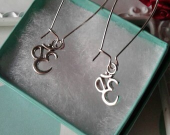 Om earrings