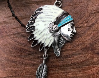 Native American Indian Chief Necklace