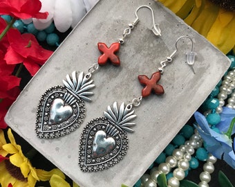 Sacred Heart Earrings