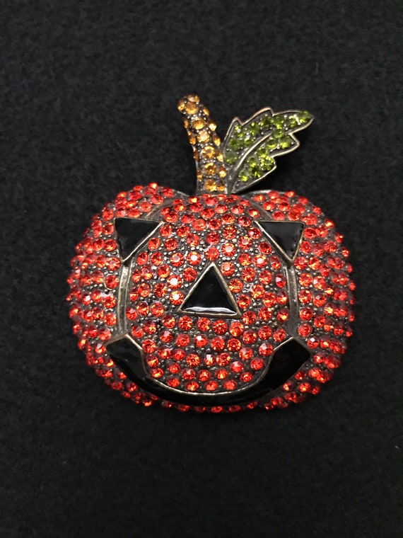 Large Pumpkin Brooch - image 7