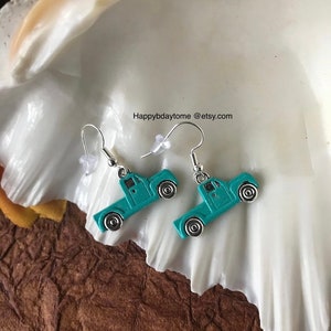 Rustic Pickup Truck Earrings,Pickup,Truck,Truck Accessories