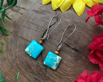 Jasper Earrings