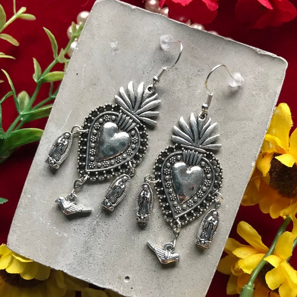 Sacred Heart Earrings