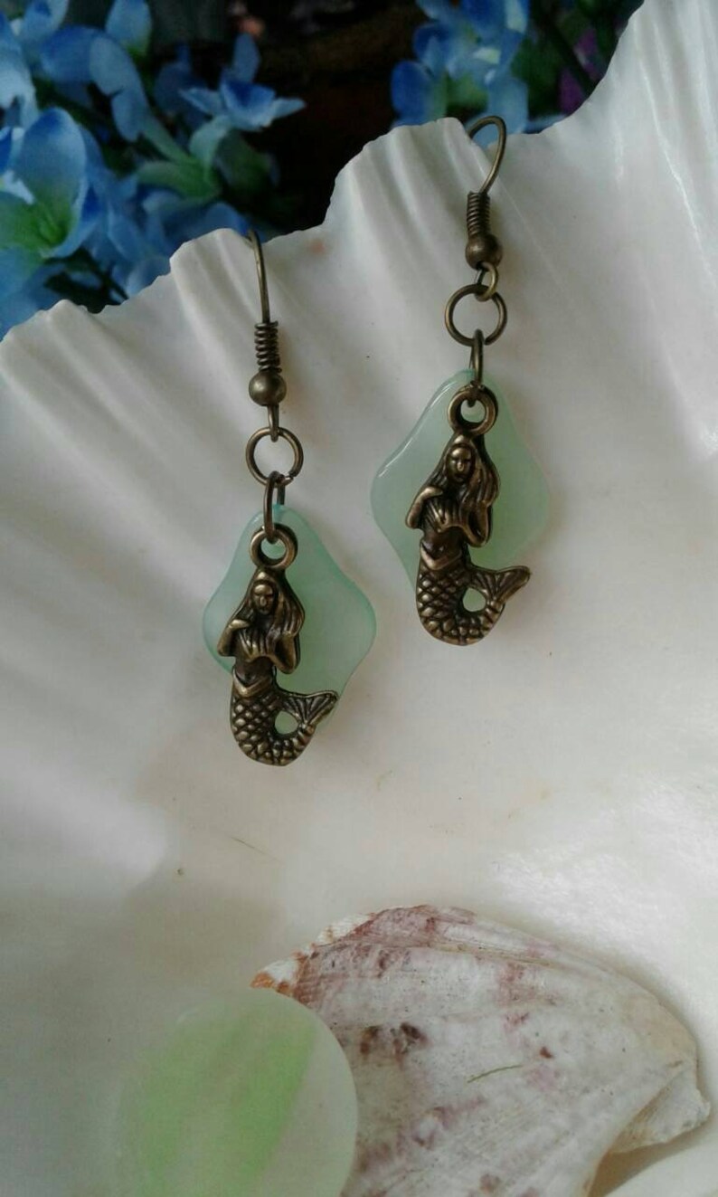 Mermaid Earrings,Mermaid Jewelry