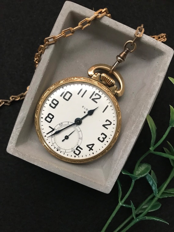 Vintage Elgin Pocket Watch - image 1