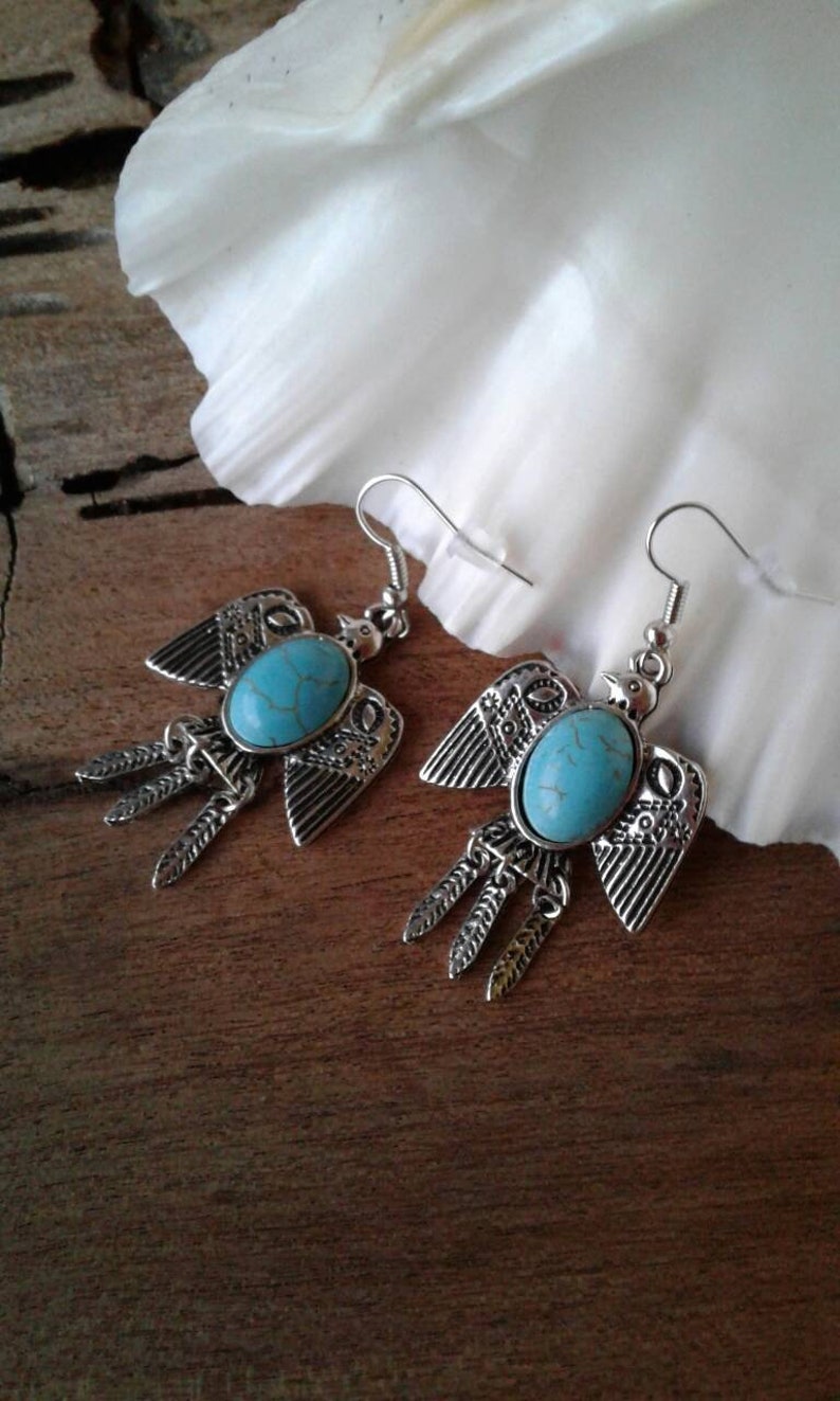 Thunderbird Earrings Etsy