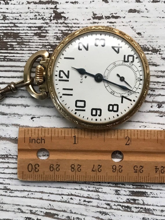 Vintage Elgin Pocket Watch - image 2