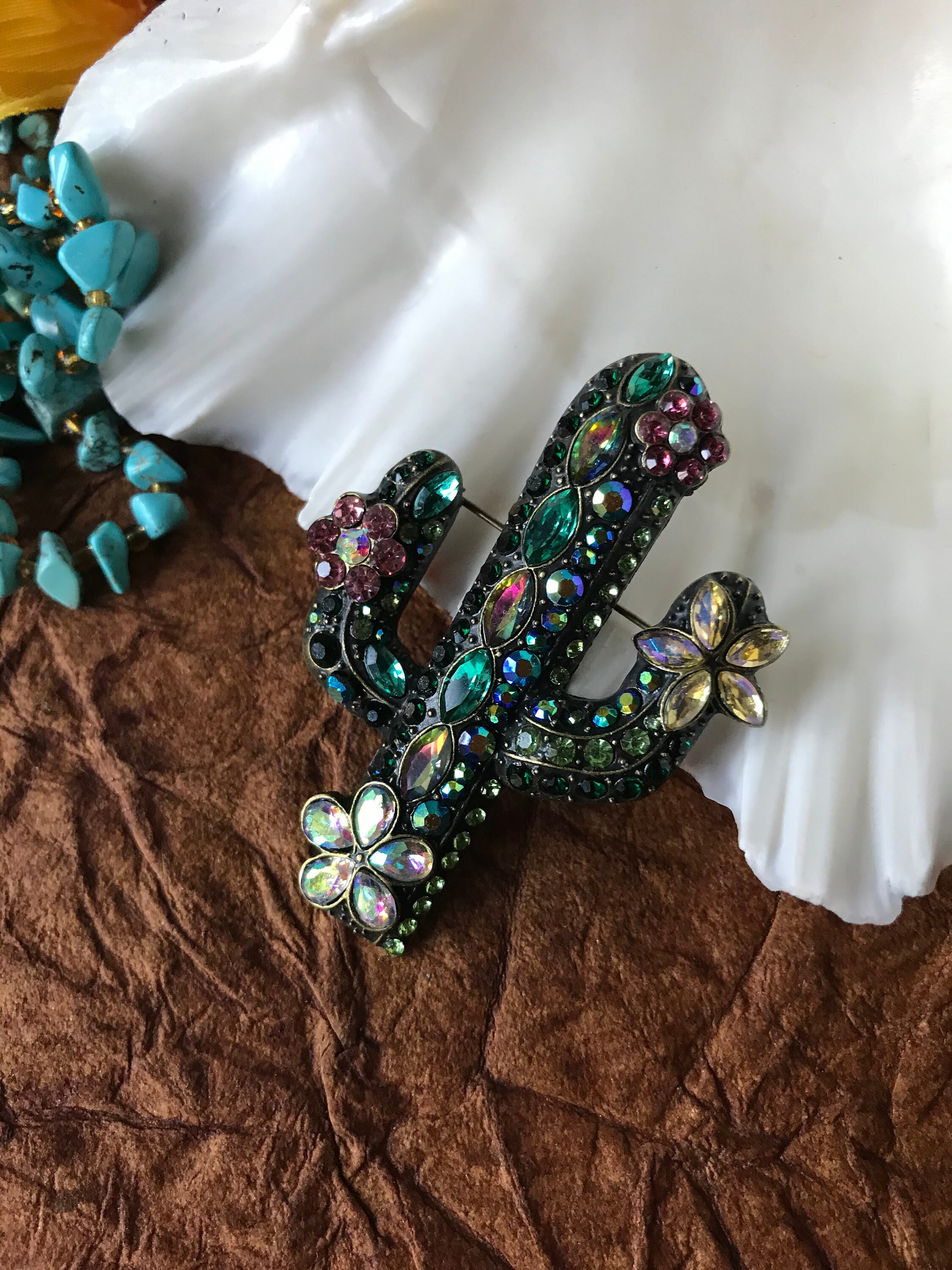 Cactus Brooch Etsy Australia