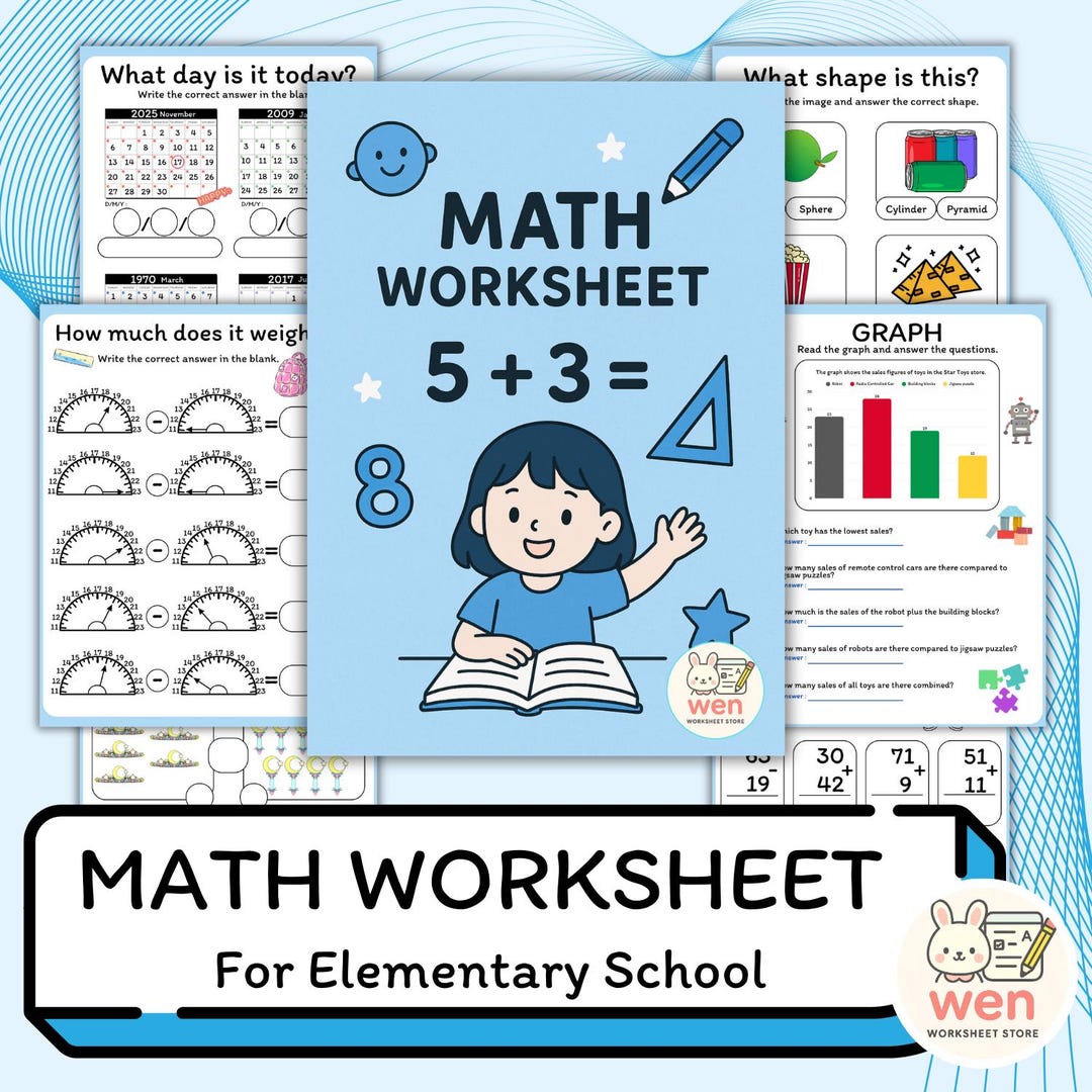 Make Math Fun With Engaging Worksheets for Lower Elementary Students ...