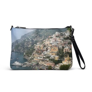 Bolso de mano/bandolera convertible Positano Perspective, bolso elegante, bolso de viaje, bolso de mano para mujer, correa ajustable, bolso multiusos