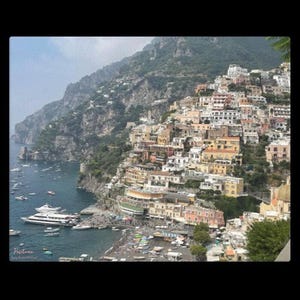 Positano Italy Canvas Print: Colorful Amalfi Coast Wall Art