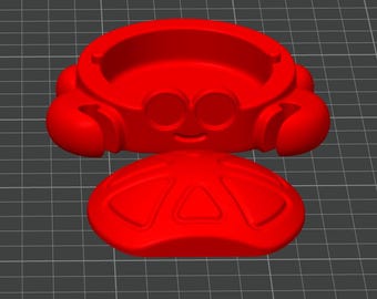 Mini Krabbe Sandkasten 3D Modell - Digitale STL Datei für den 3D Druck | Süßer Miniatur-Strandspielzeug-Sandkasten