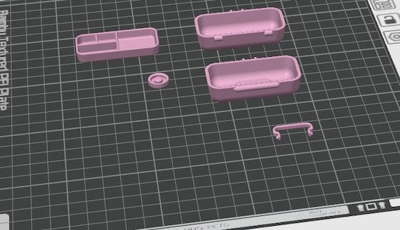 Barbie Size Mini Make Up Case STL File