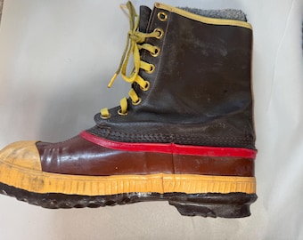 Vintage Sorel Kaufman Sentry Steel Toe Made in Canada Boots  display picture 1