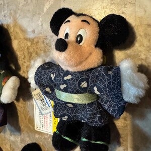 5 Disneyland Musse Mimmi Pigg Daisy Anka Plyschnyckelring KIMONO Tokyo Japan bild 5