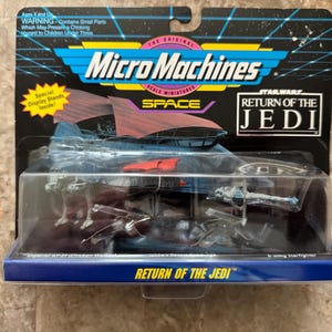 Star Wars Micro Machines Collection #3 Die Rückkehr der Jedi-Ritter AT-ST, Barge & Star