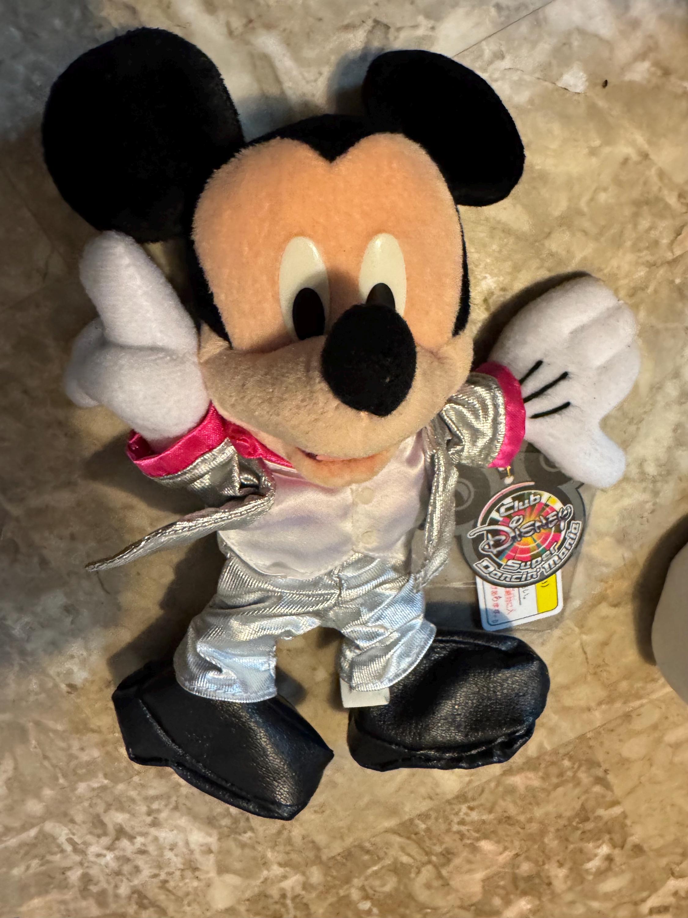 DISNEY Mickey Minnie Club Disney Super DANCIN Mania Japanese Raver