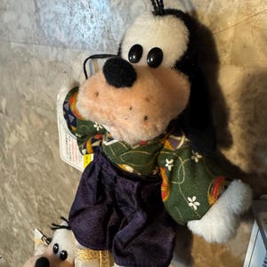 5 Disneyland Musse Mimmi Pigg Daisy Anka Plyschnyckelring KIMONO Tokyo Japan bild 4