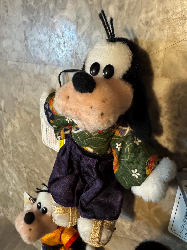 5 Disneyland Musse Mimmi Pigg Daisy Anka Plyschnyckelring KIMONO Tokyo Japan bild 4