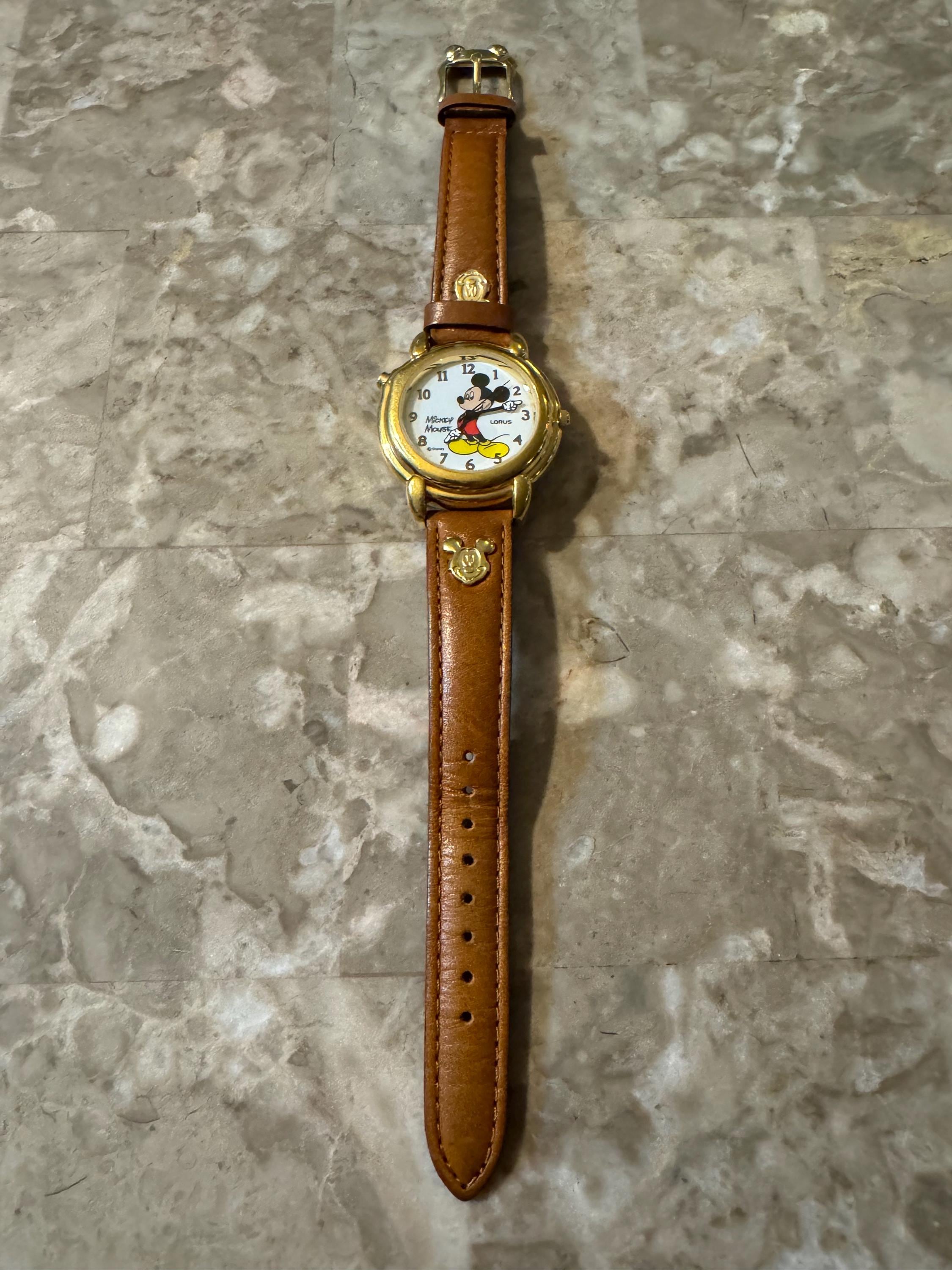 Disney Reloj Lorus Antiguo Reloj Vintage Lorus Con Sonido De