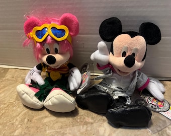 DISNEY Mickey Minnie Club Disney Super DANCIN Mania Japanese Raver DISCO Tokyo Disneyland