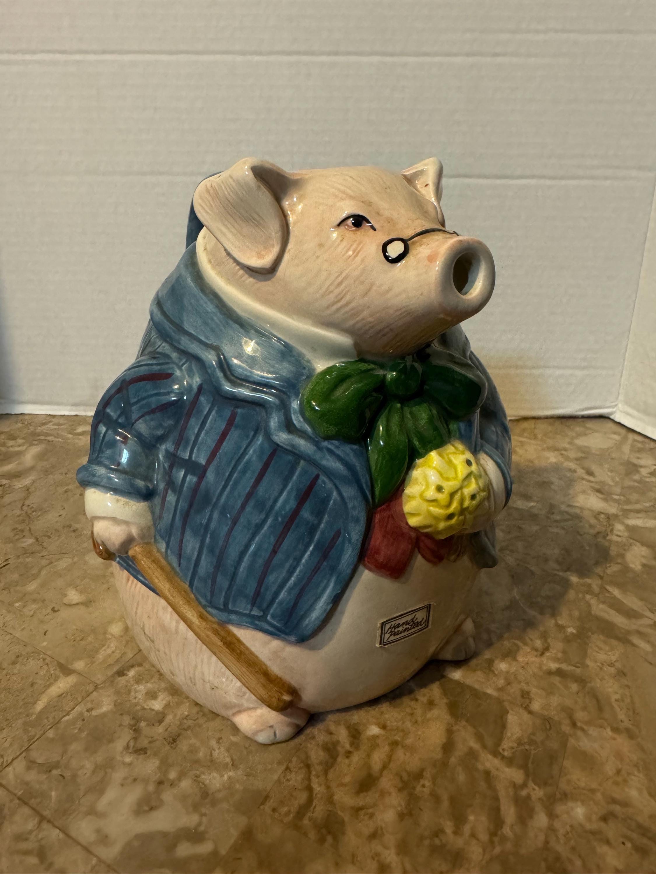 Pig Teapot Vintage - Etsy
